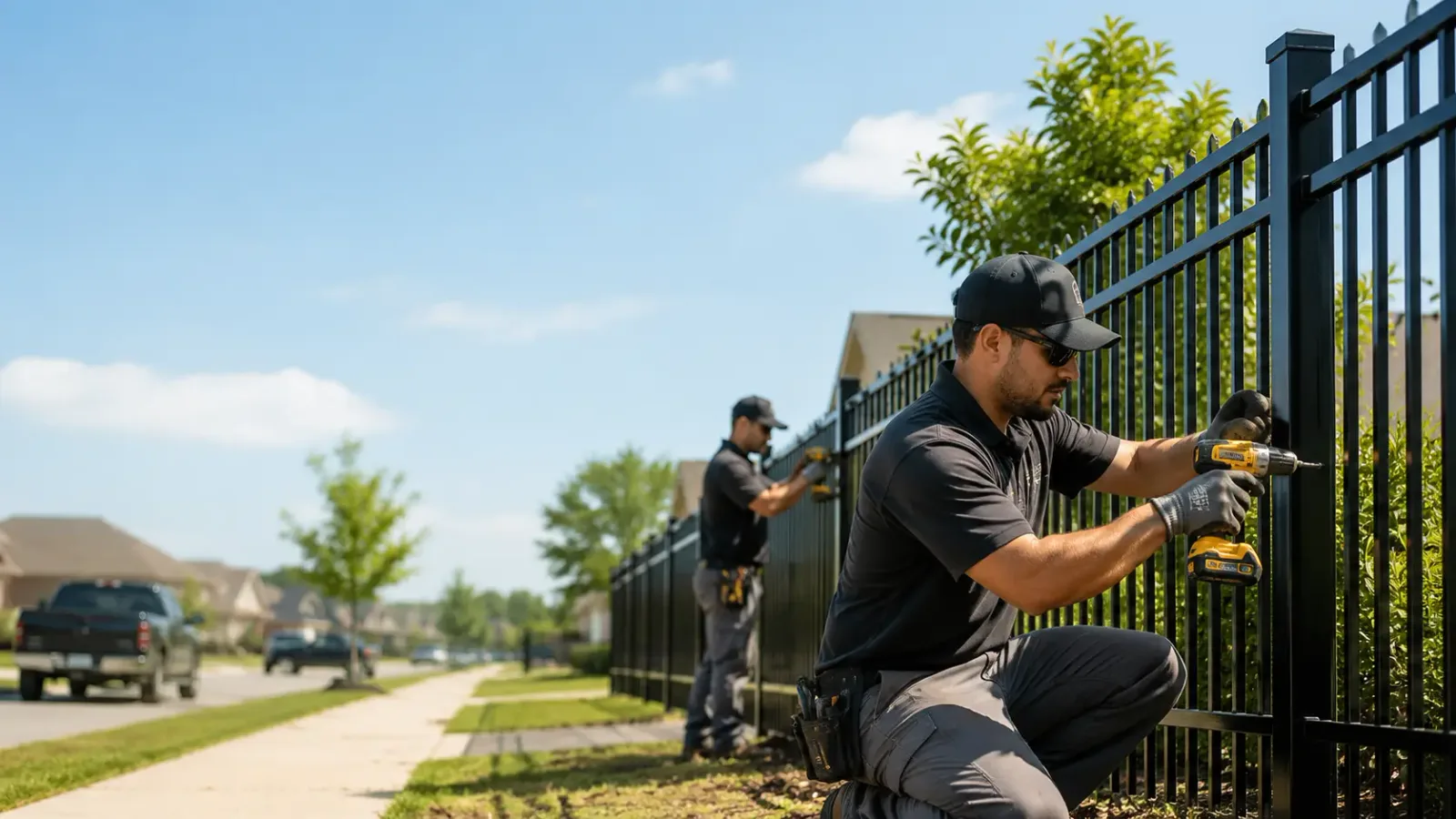 Metal Fence Installation in Hillsboro, IA
